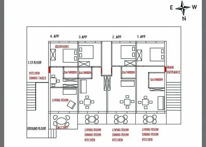 In With Sea View, Balcony, Air Conditioning, Wifi 4432-3 鲁巴达